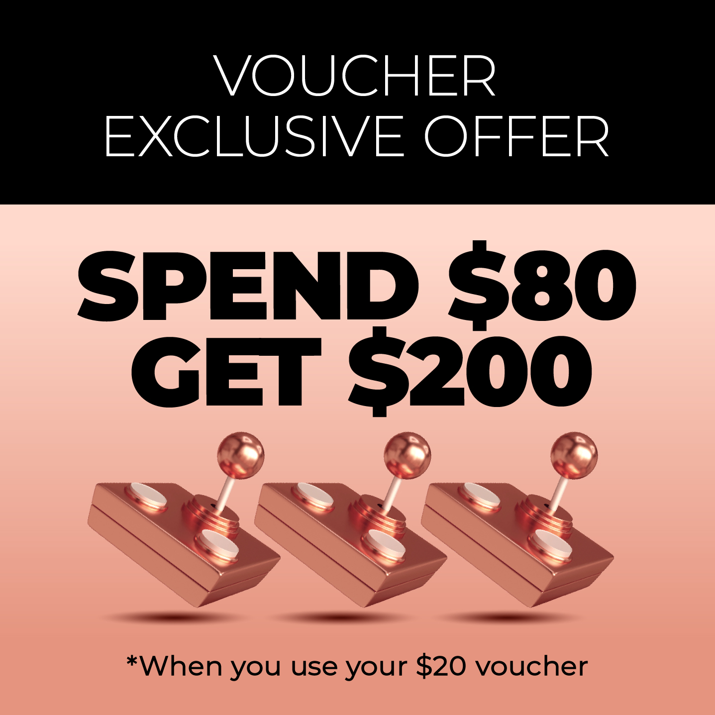 Kingpin voucher exclusive offer for $20 voucher nov-dec