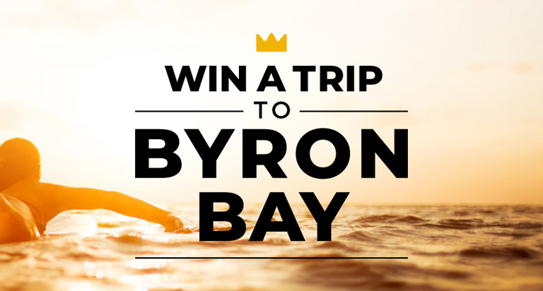 Win a Trip to Byron Bay