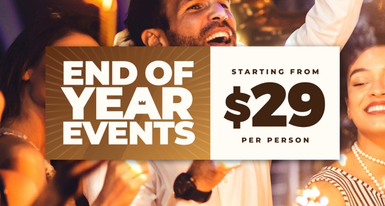 $29 End of Year Events at Kingpin