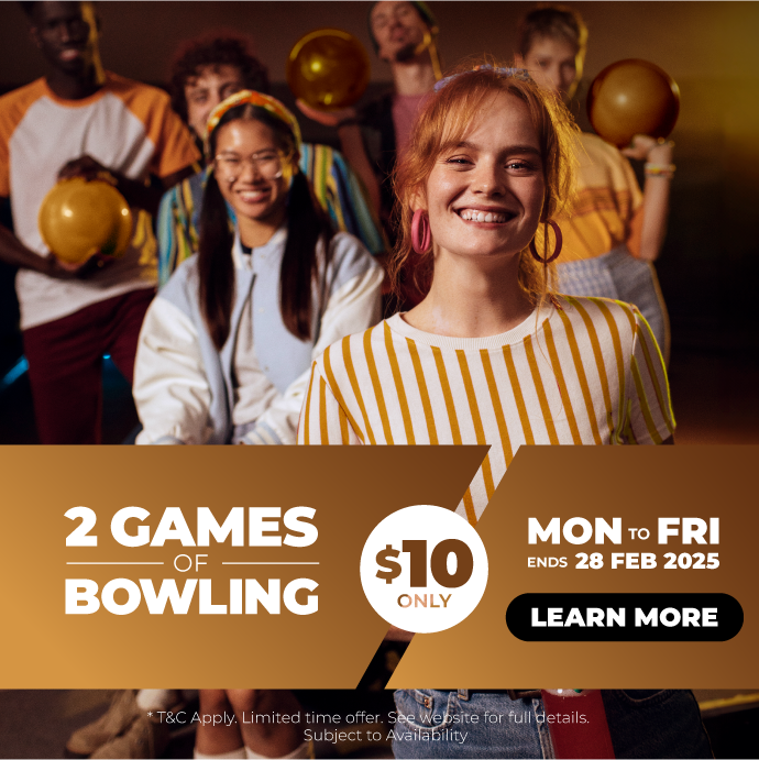 2 Games of Bowling for just $10